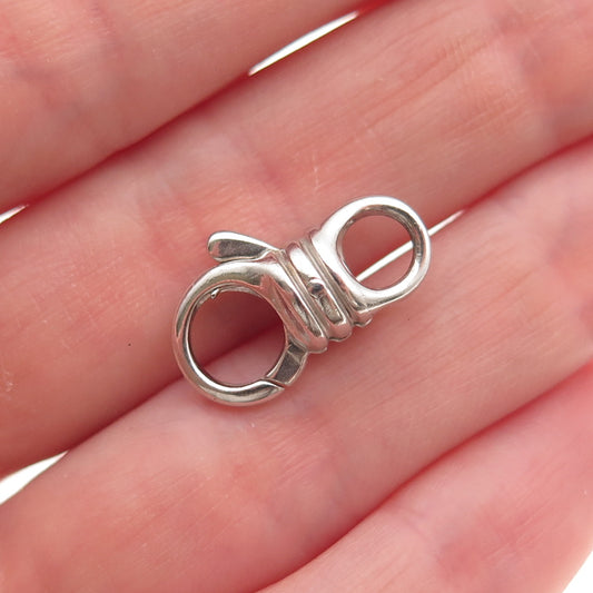 925 Sterling Silver Vintage Bracelet / Necklace Lobster Claw Lock Claps