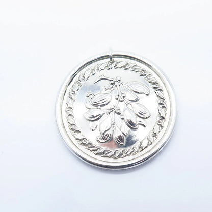 925 Sterling Silver Vintage Lunt 1976 Floral Ornament