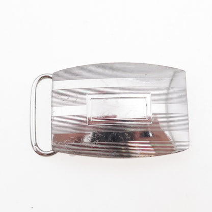 B.A. Ballou 925 Sterling Silver Vintage Belt Buckle