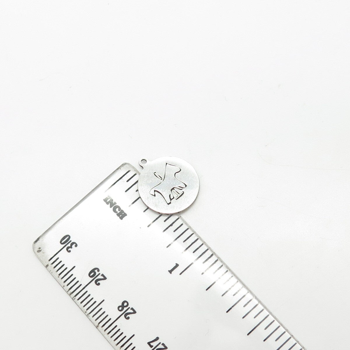 925 Sterling Silver USA Two In Town Horse Pendant
