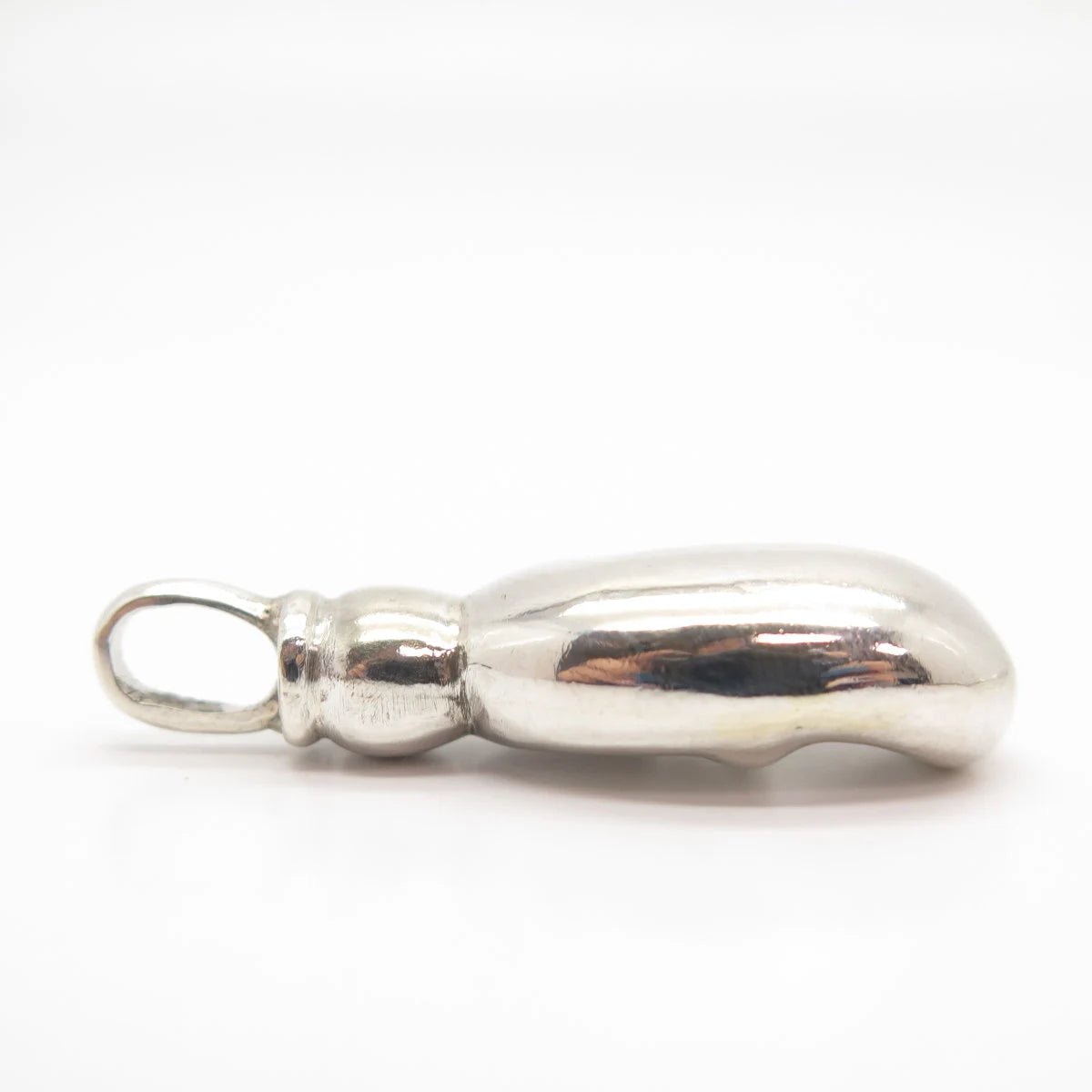 925 Sterling Silver Vintage Mitten Pendant