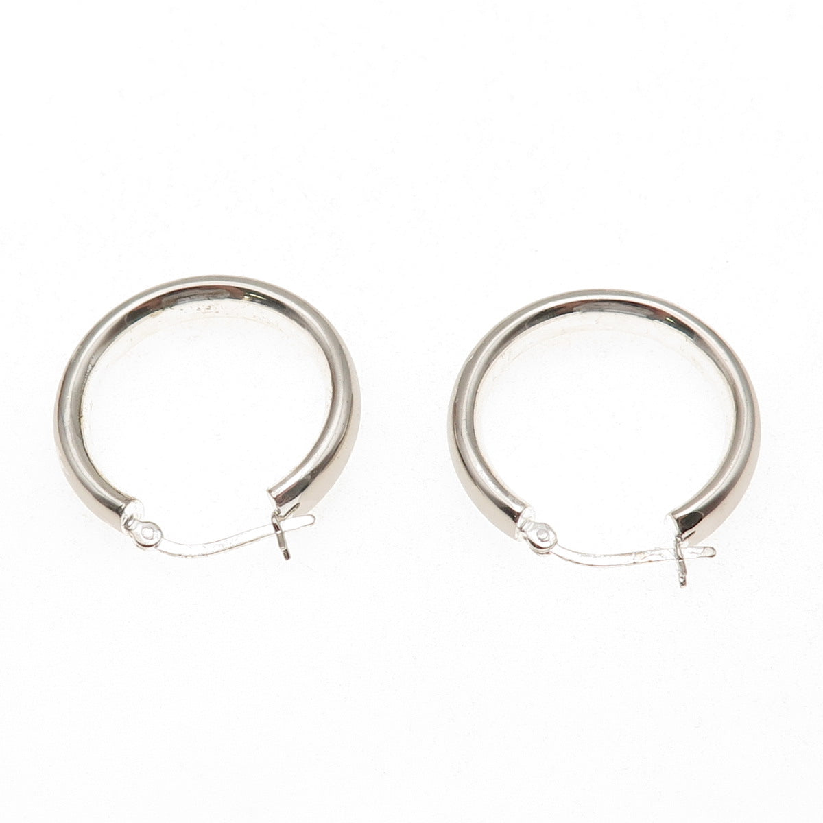 925 Sterling Silver Hoop Earrings