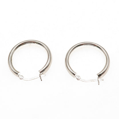 925 Sterling Silver Hoop Earrings