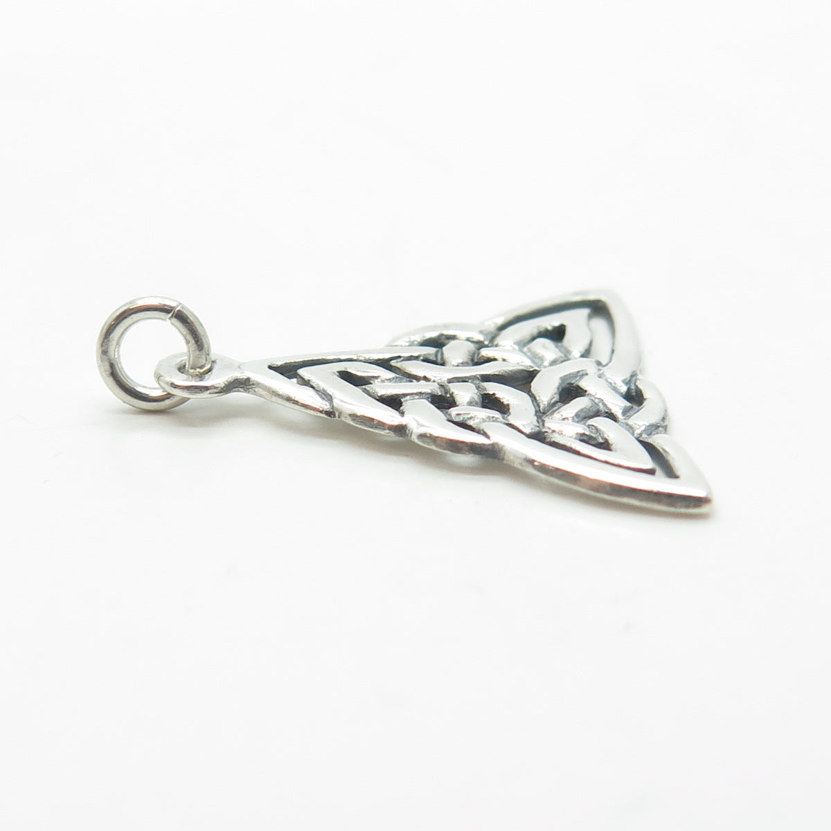 PSCL Peter Stone 925 Sterling Silver Vintage Celtic Trinity Knot Pendant