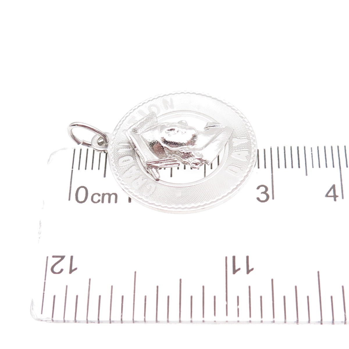 MARC MERCY 925 Sterling Silver Vintage Graduation Day Charm Pendant