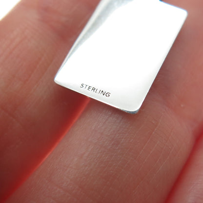 925 Sterling Silver Enamel I'm Not Single I'm Not Taken Minimalist Charm Pendant