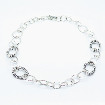 925 Sterling Silver Michael Dawkins Rolo Chain Necklace 18"