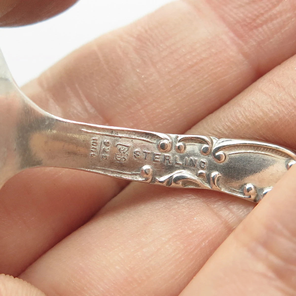 925 Sterling Silver Antique Art Deco Towle West Virginia States & Cities Spoon