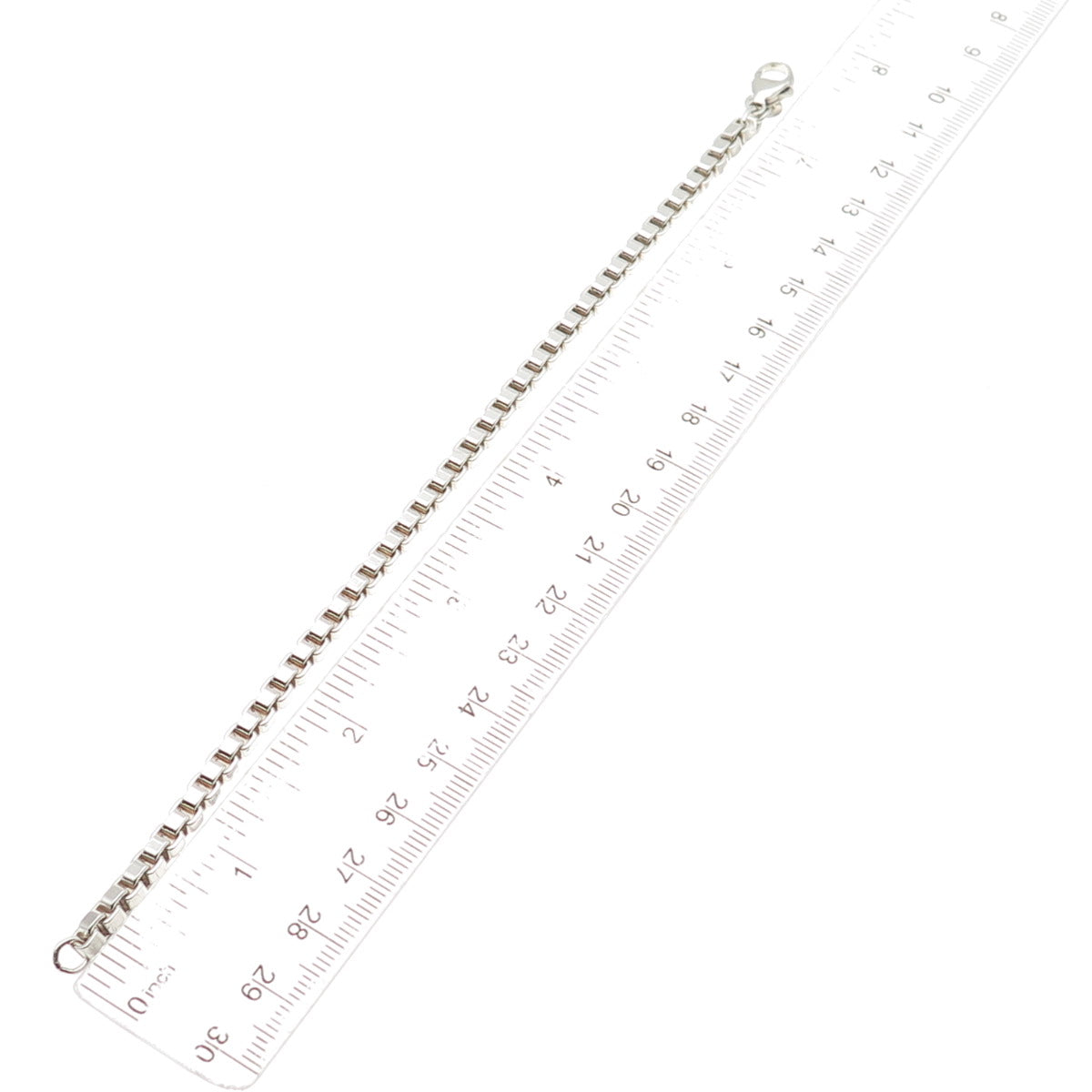 Tiffany & Co. 925 Sterling Silver Vintage Venetian Link Bracelet 7"