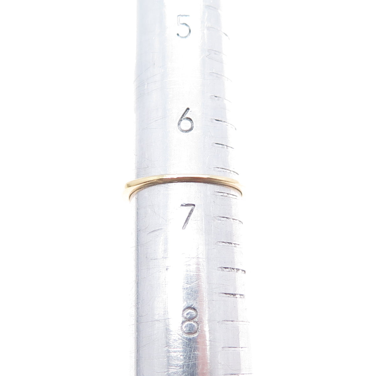 925 Sterling Silver Gold Plated Real Oval-Cut Ruby & C Z Ring Size 6.75