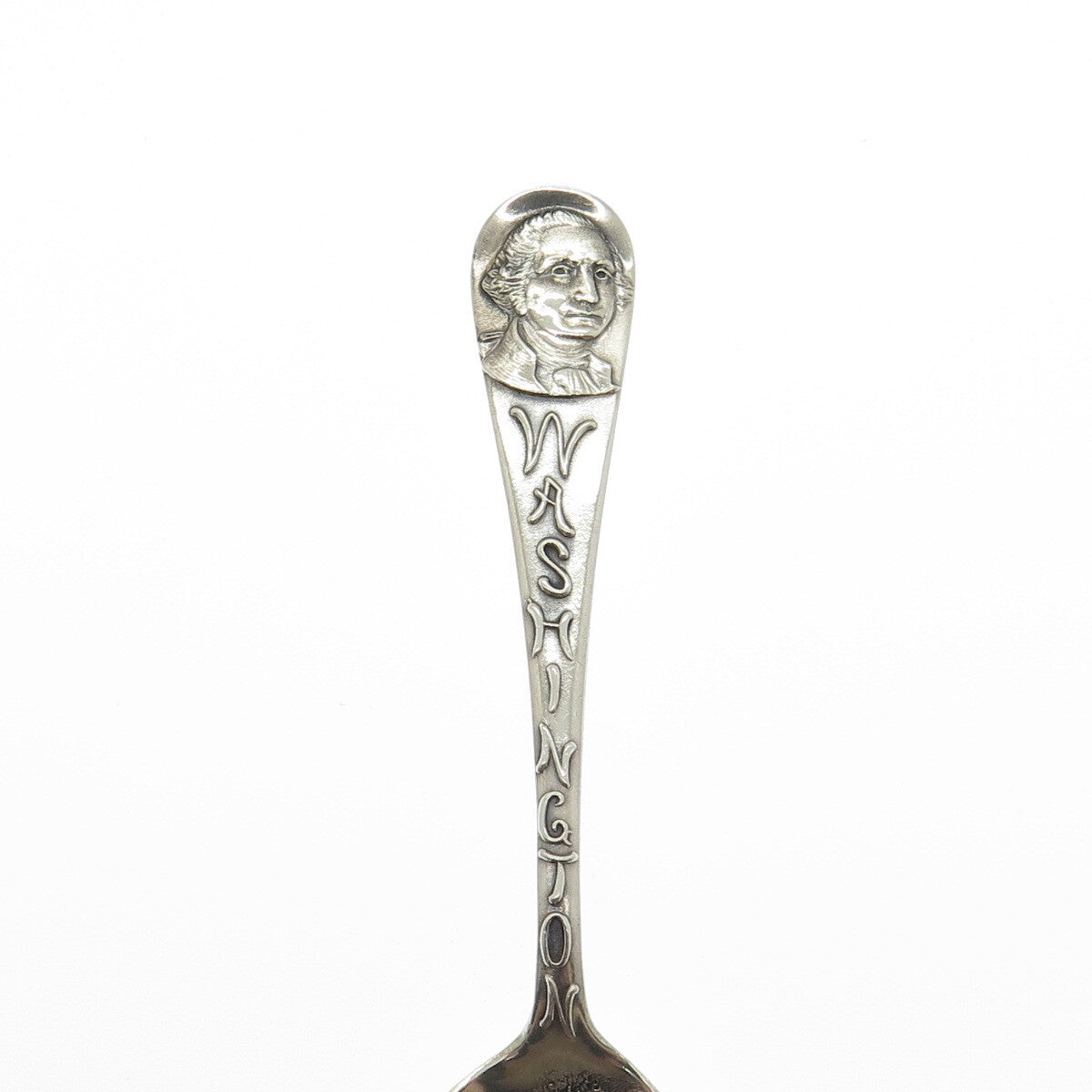 MECHANICS 925 Sterling Silver Antique White House Washington DC Coffee Spoon