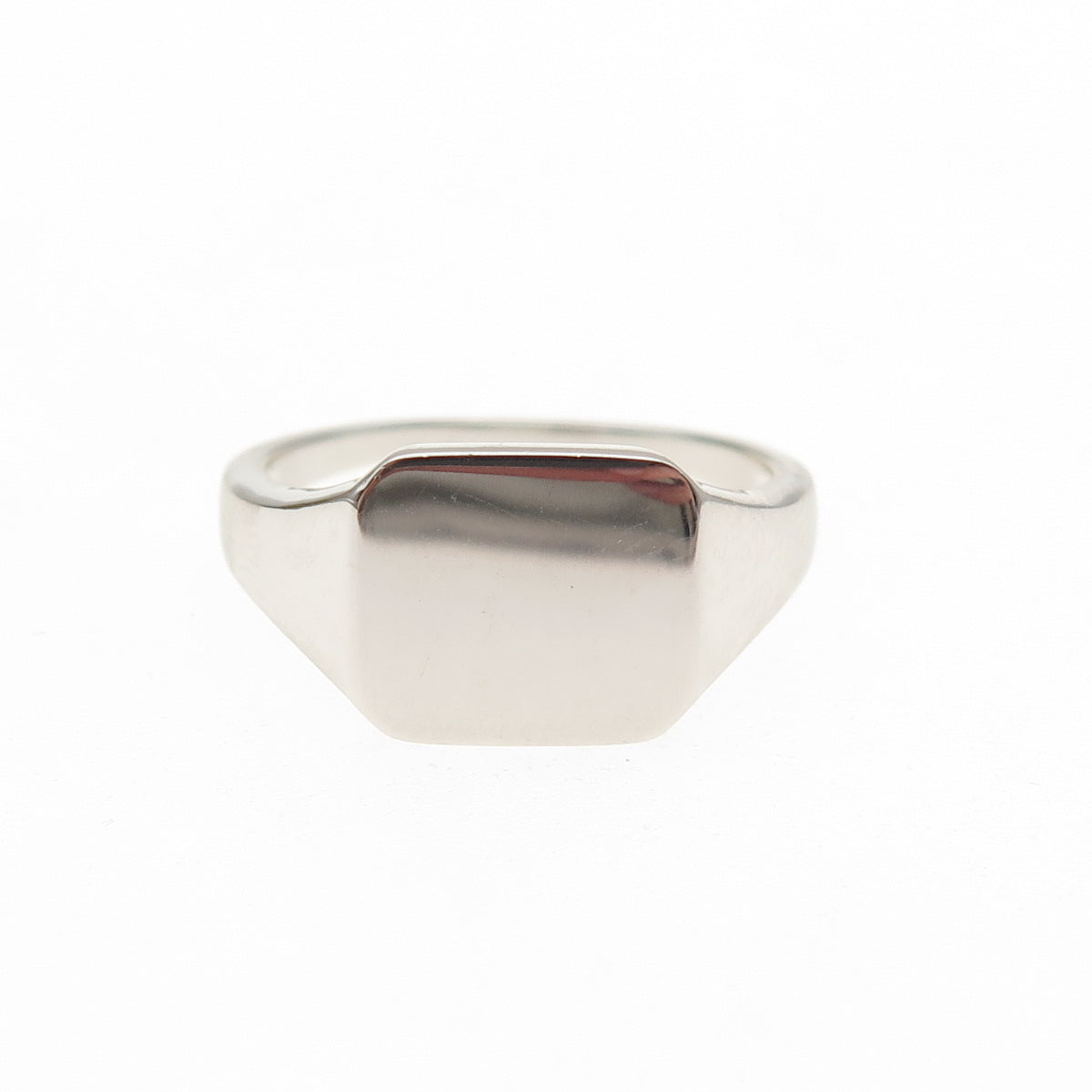 925 Sterling Silver Signet Ring Size 6.75