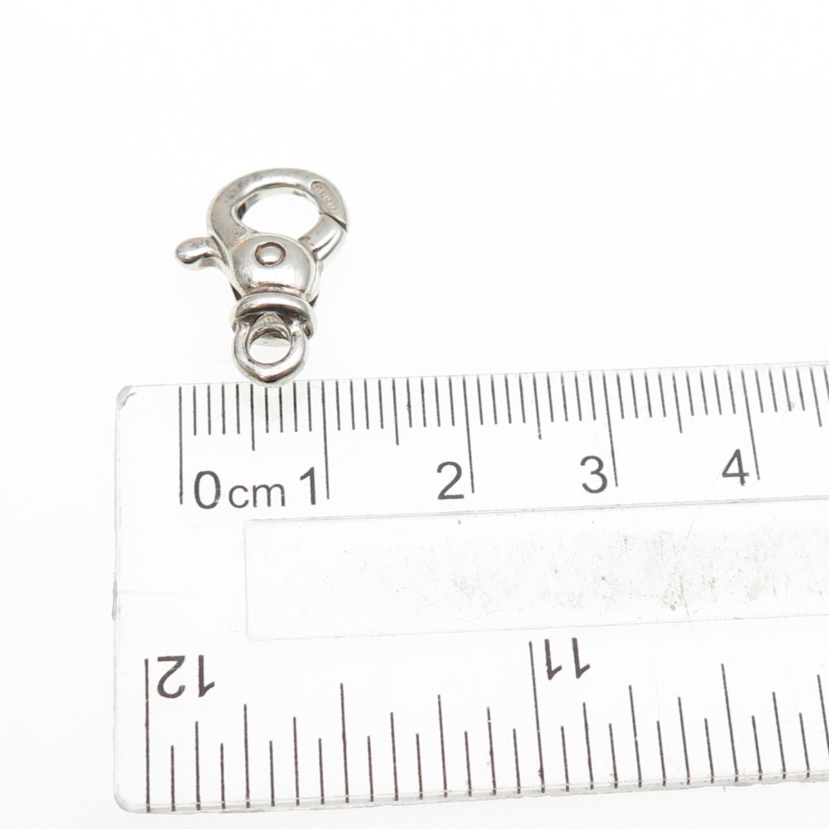 925 Sterling Silver Vintage Italy Bracelet / Necklace Lobster Lock Clasp