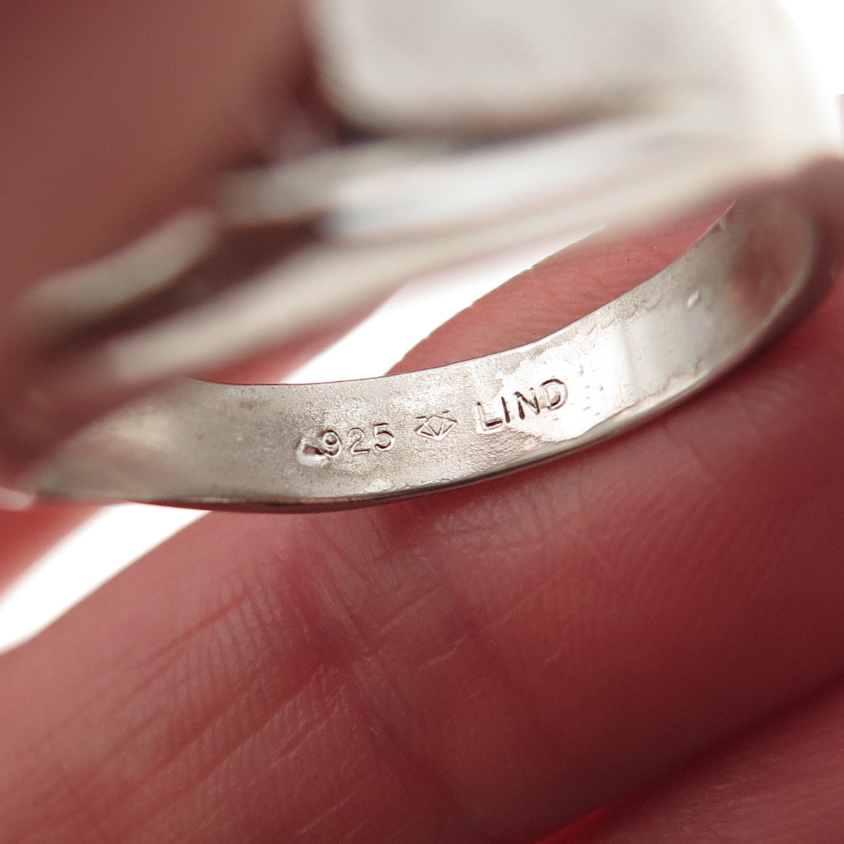 Vargas & Lind 925 Sterling Silver Antique Art Deco Round-Cut C Z Ring Size 10