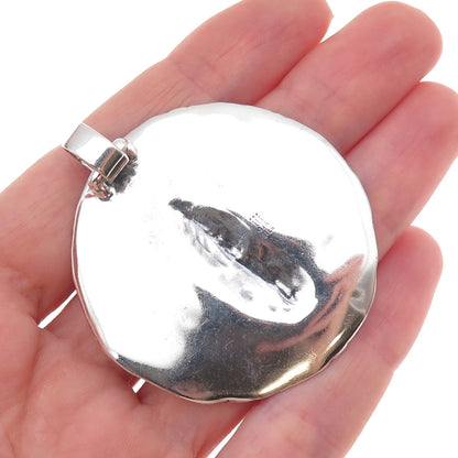 James Avery 925 Sterling Silver Vintage Wheat Sheaf Harvest Medallion Pendant