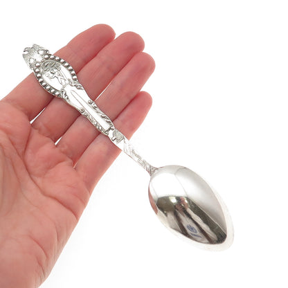 Campbell - Metcalf Sterling Antique Art Deco Washington US Capitol Coffee Spoon