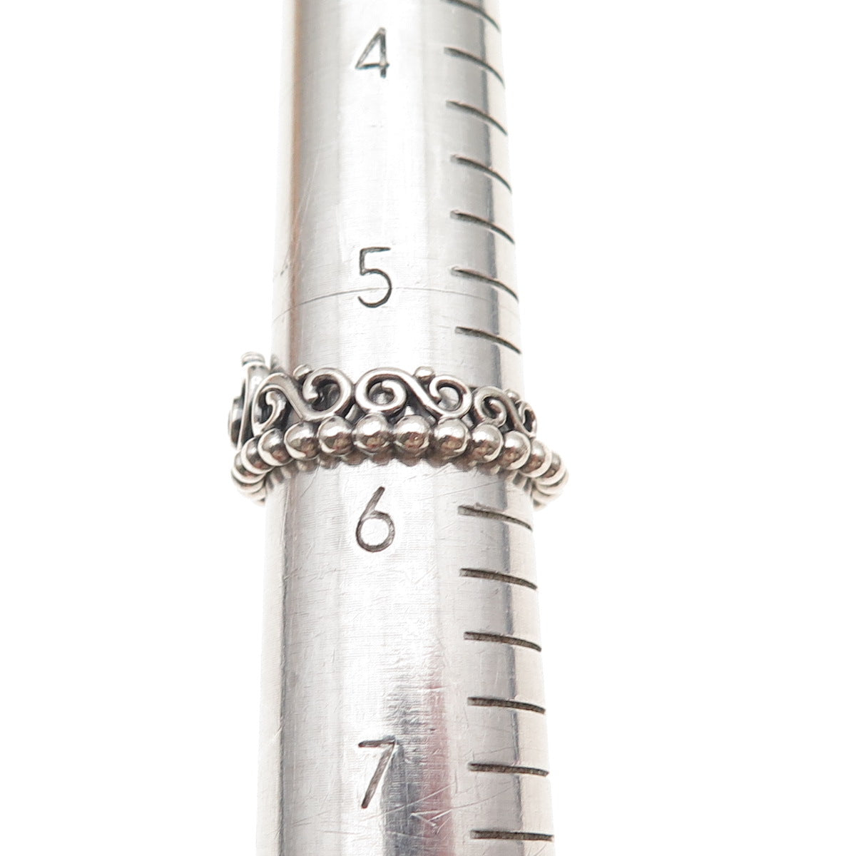 Pandora 925 Sterling Silver C Z My Princess Tiara Ring Size 5.75