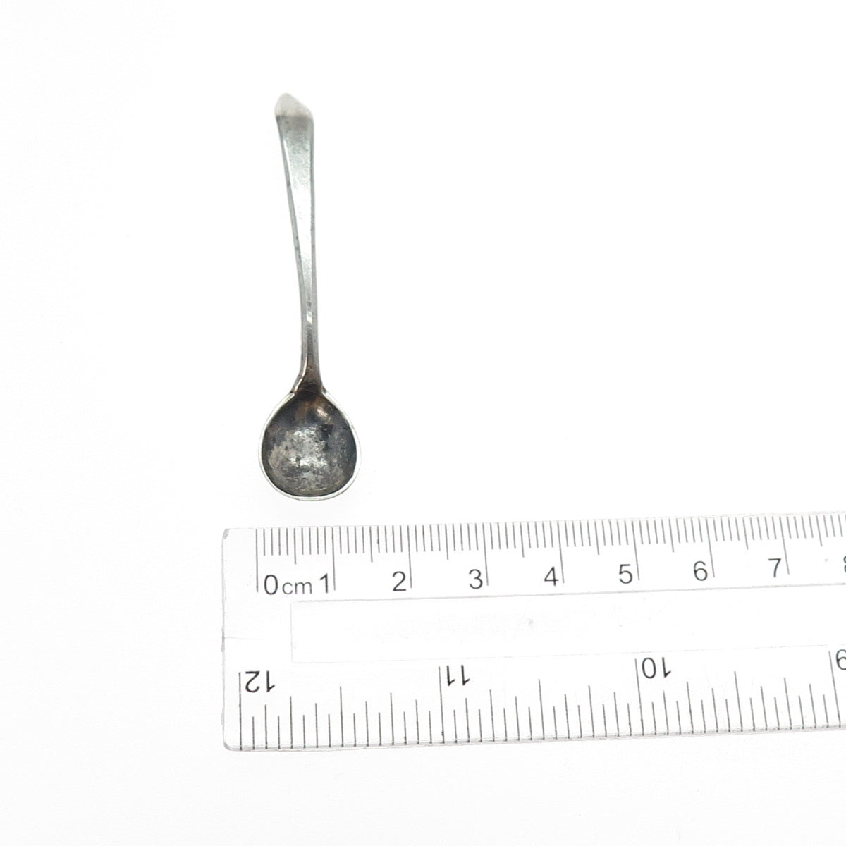 875 Silver Antique Art Deco Estonia Salt & Spices Spoon