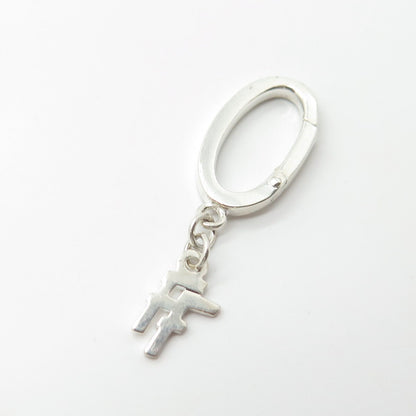 925 Sterling Silver Vintage Folli Follie Handmade Lobster Lock Charm Pendant