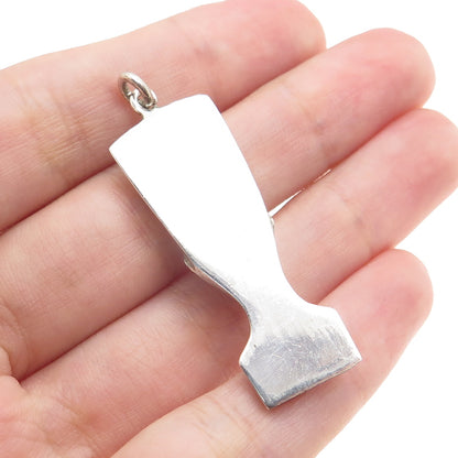 800 Silver Vintage Nefertiti Egyptian Charm Pendant
