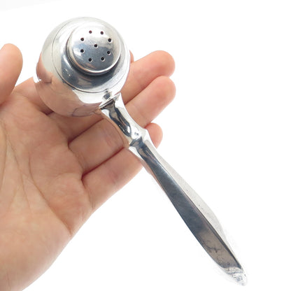 925 Sterling Silver Antique Art Deco Gavel Salt & Pepper Shaker