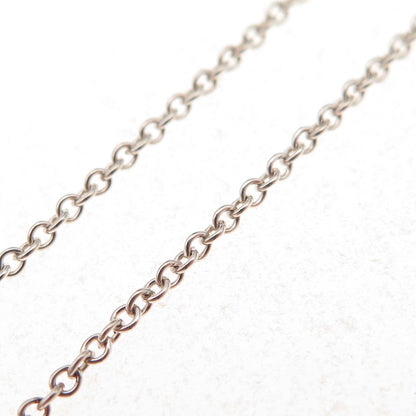 Tiffany & Co. 925 Sterling Silver Vintage Cable Chain Necklace 18" (broken link)