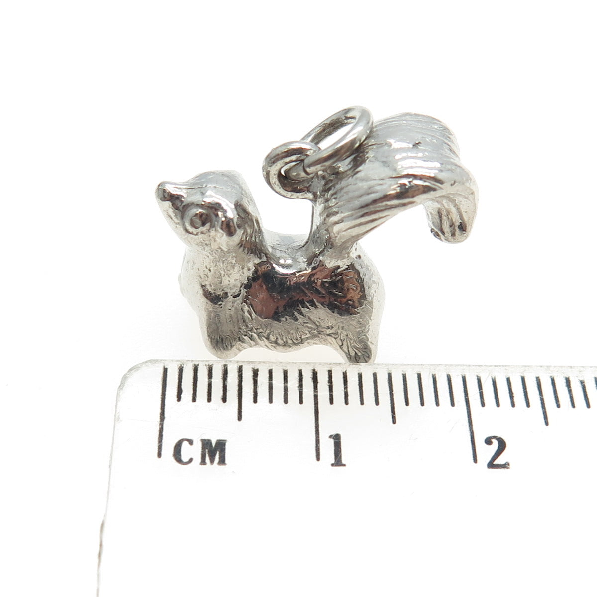 THE THOMAE CO. 925 Sterling Silver Vintage Squirrel 3D Charm Pendant