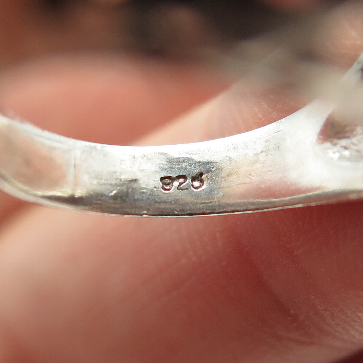 925 Sterling Silver Vintage Braided Dome Ring Size 5.25