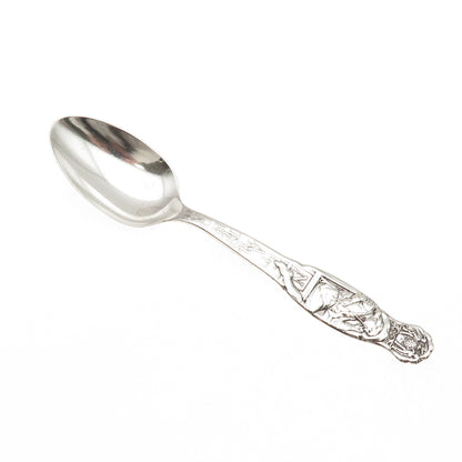 Whiting Mfg. 925 Sterling Silver Antique Art Deco New Amsterdam Coffee Spoon