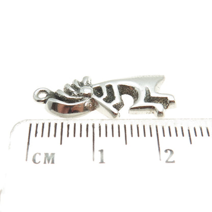 ALVIN THOMPSON NAVAJO Old Pawn Sterling Silver Vintage Kokopelli Charm Pendant