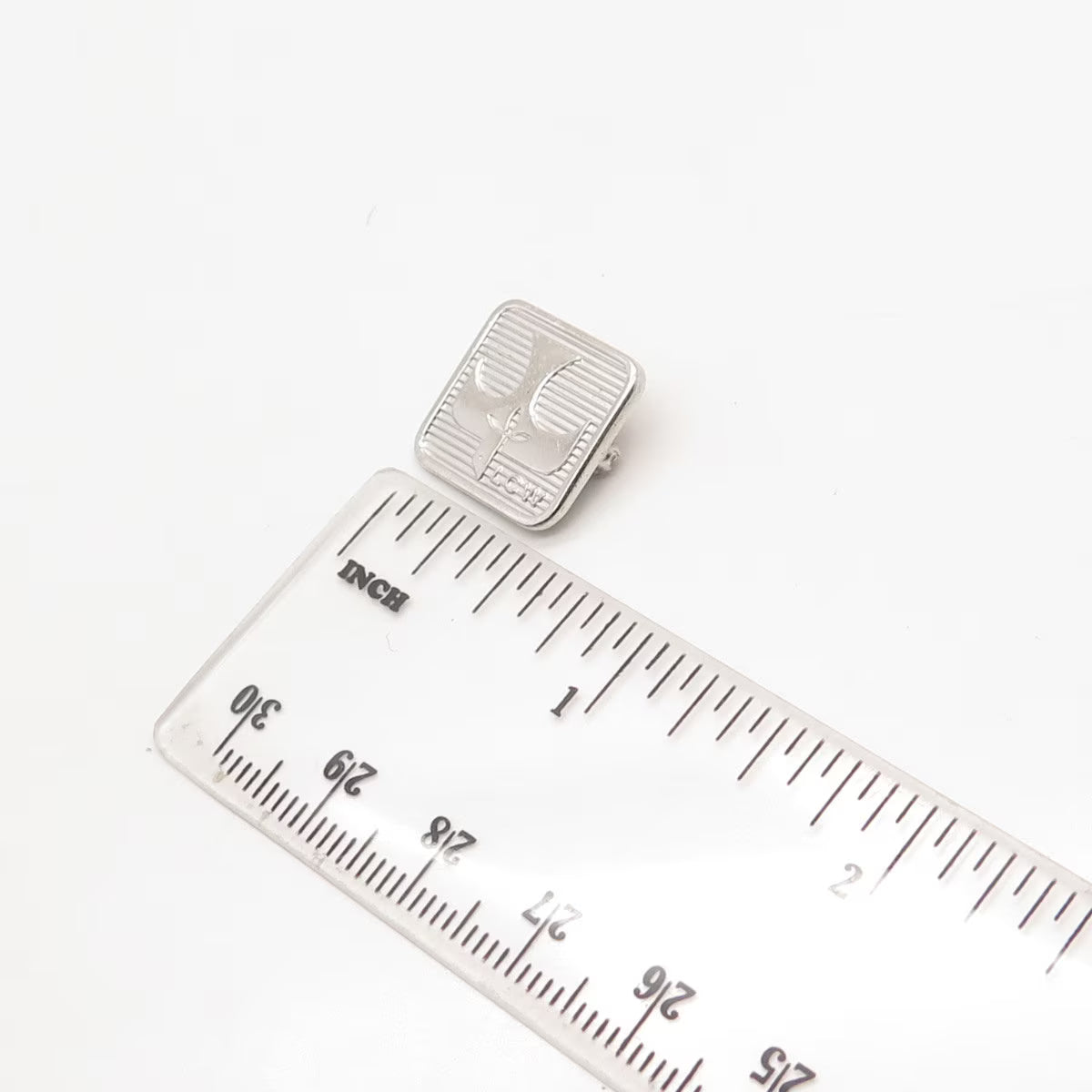925 Sterling Silver Vintage Holy Ghost Small Pin Brooch