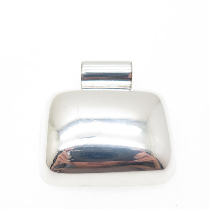 MWS Mark Wasserman Samara Sterling Silver Vintage Mexico Modernist Slide Pendant