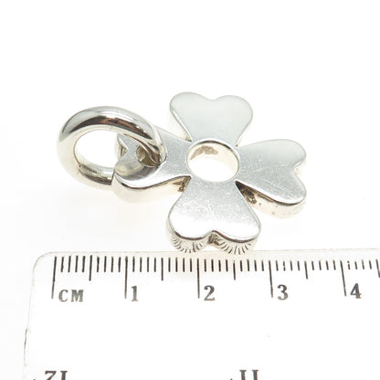 950 Silver Vintage Clover For Good Luck Pendant
