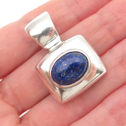 ESPO SIG Joseph Esposito 925 Sterling Silver Vintage Real Lapis Charm Pendant