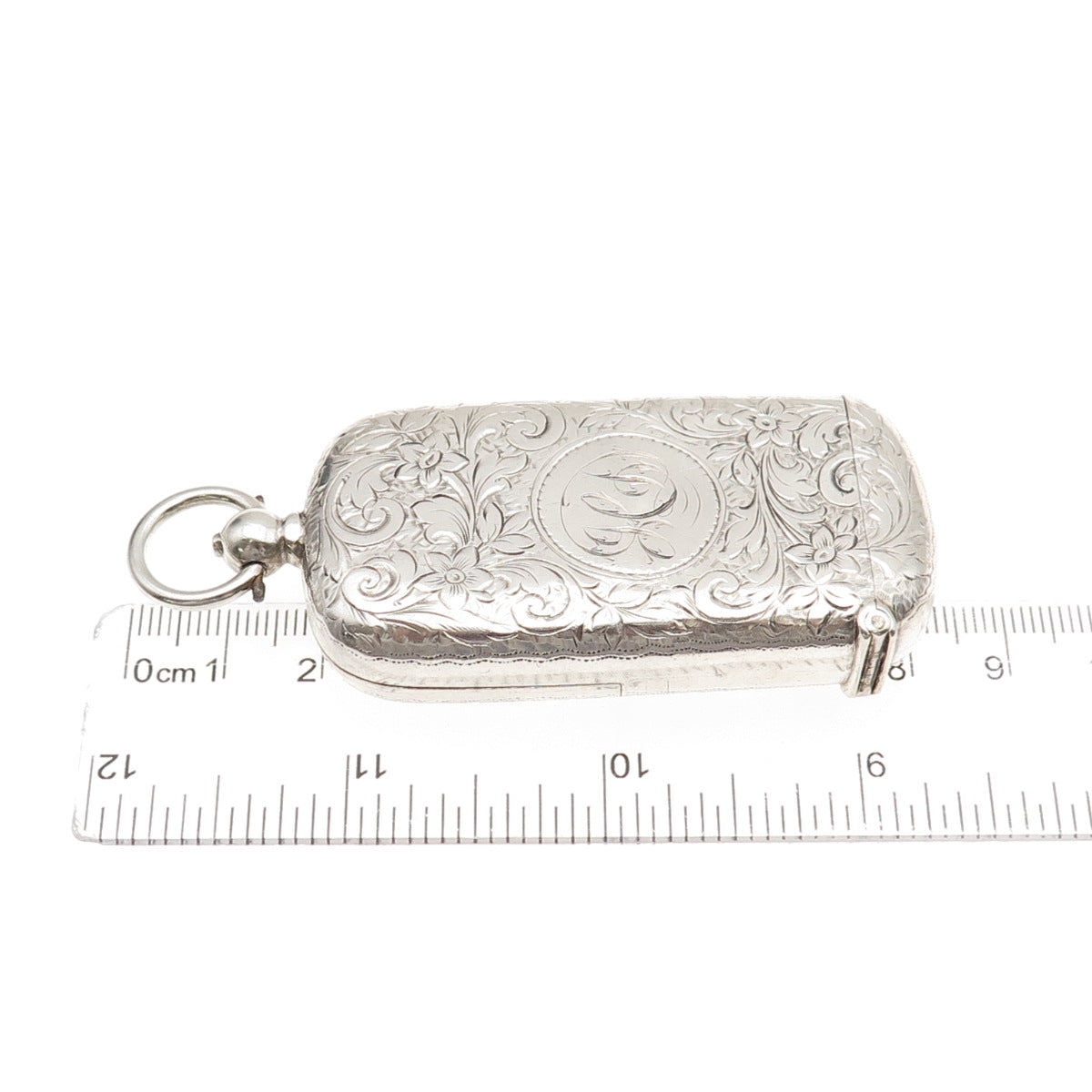 Robert Chandler 925 Sterling Silver Antique 1903 Birmingham Coin / Vesta Case