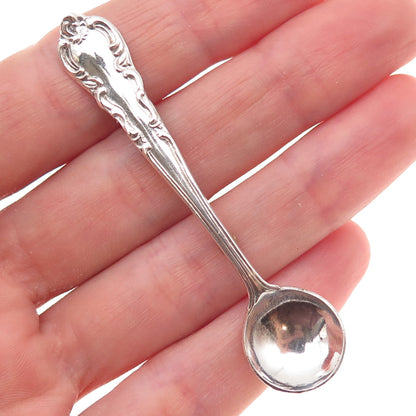 Easterling 925 Sterling Silver Antique 1944 American Classic Spoon Pin Brooch