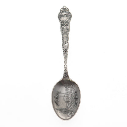925 Sterling Silver Antique Art Deco The Harbor Oregon Coffee Spoon