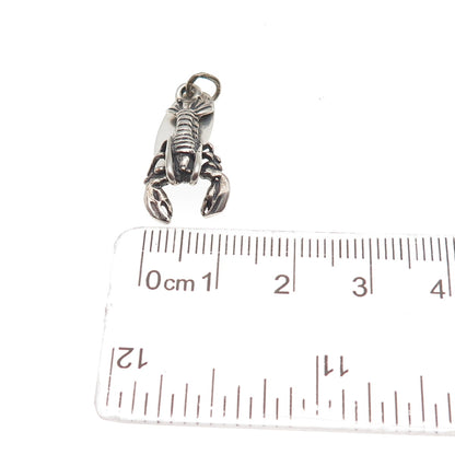 Maisels Indian Post Sterling Silver Vintage Chesapeake Bay Lobster Mini Pendant