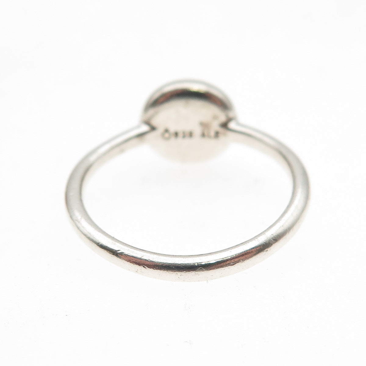 PANDORA 925 Sterling Silver Ball Ring Size 7.75