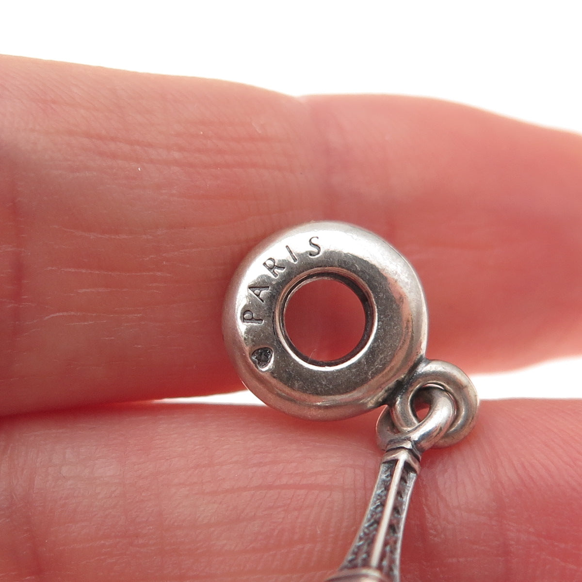 Pandora 925 Sterling Silver Paris Eiffel Tower Dangle Charm