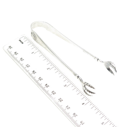 TOWLE 925 Sterling Silver Antique Victorian 1889-1890 Shell Sugar Tongs