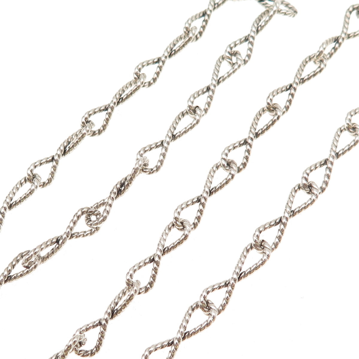 Carolyn Pollack & American West 925 Sterling Vintage Infinity Chain Necklace 18"