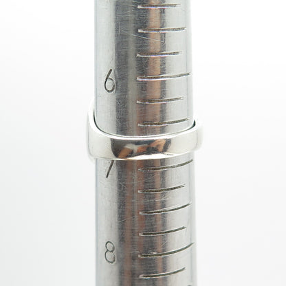 925 Sterling Silver Vintage Modernist Ring Size 7