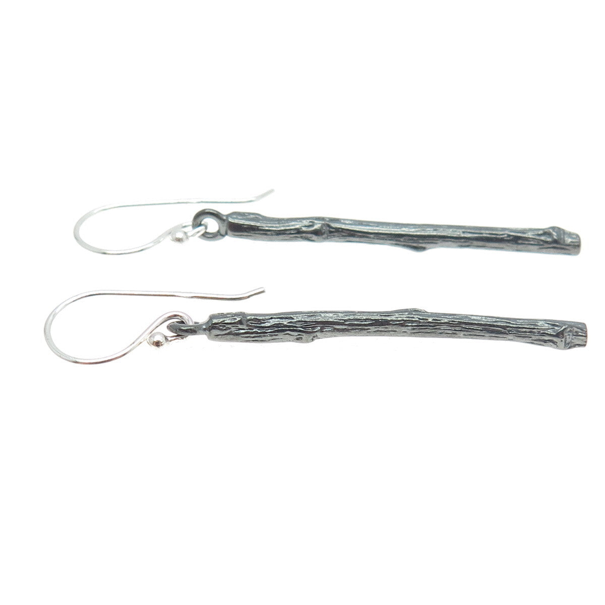 925 Sterling Silver Branch Drop Dangling Earrings