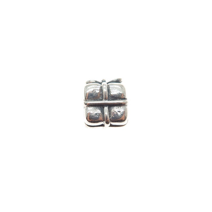 PANDORA 925 Sterling Silver Gift Box Slide Bead Charm