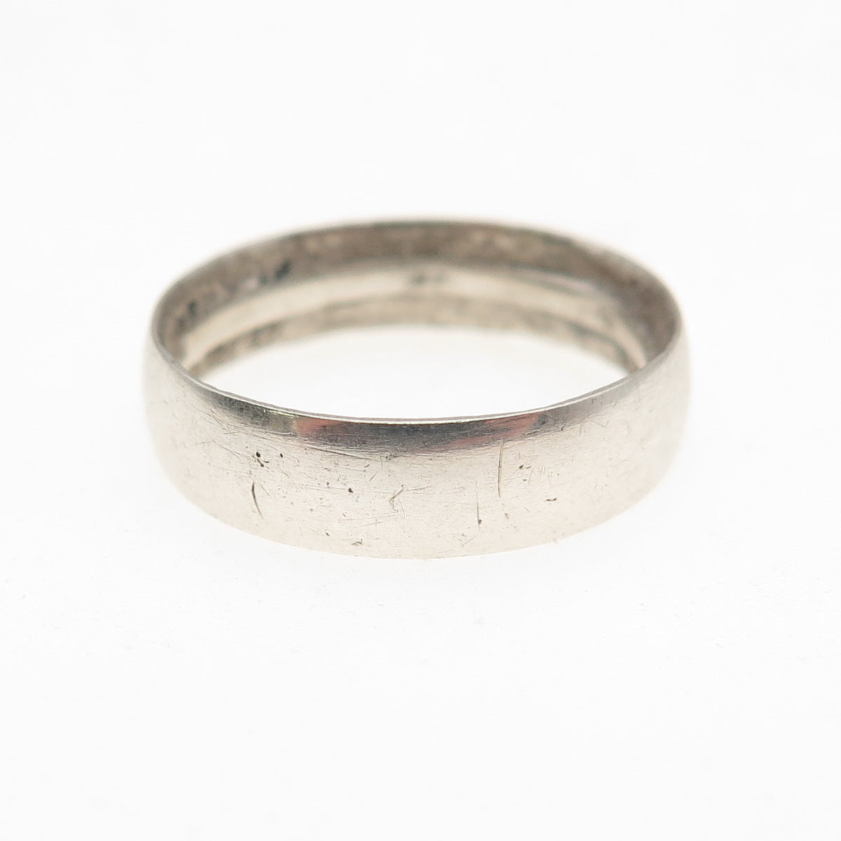 900 Silver Antique 1944 US Washington Quarter Dollar Coin Band Ring Size 7