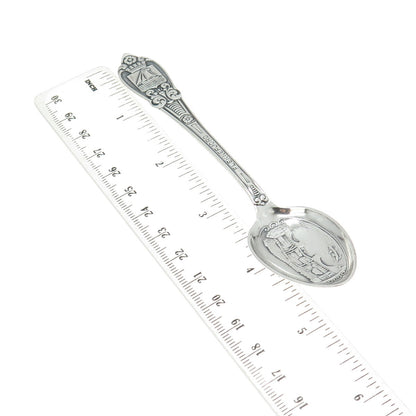 MAGNUS AASE 830S Silver Antique Art Deco Norway Flekkefjord Teaspoon