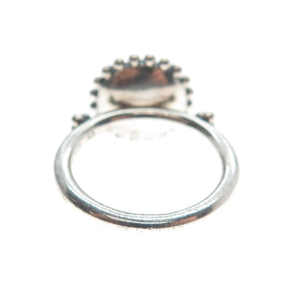 PANDORA 925 Sterling Silver Blue Crystal Midnight Star Ring Size 6