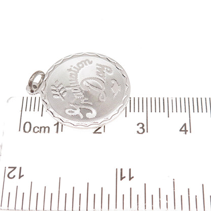 Spencer 925 Sterling Silver Vintage Graduation Day Charm Pendant