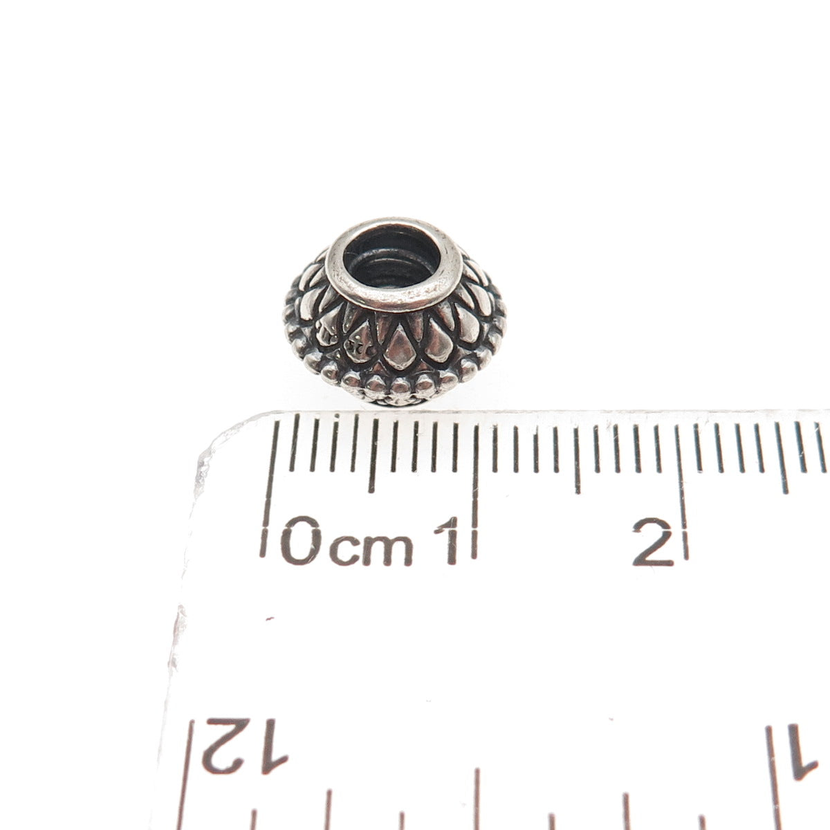 Pandora 925 Sterling Silver Inner Strength Slide Bead Charm